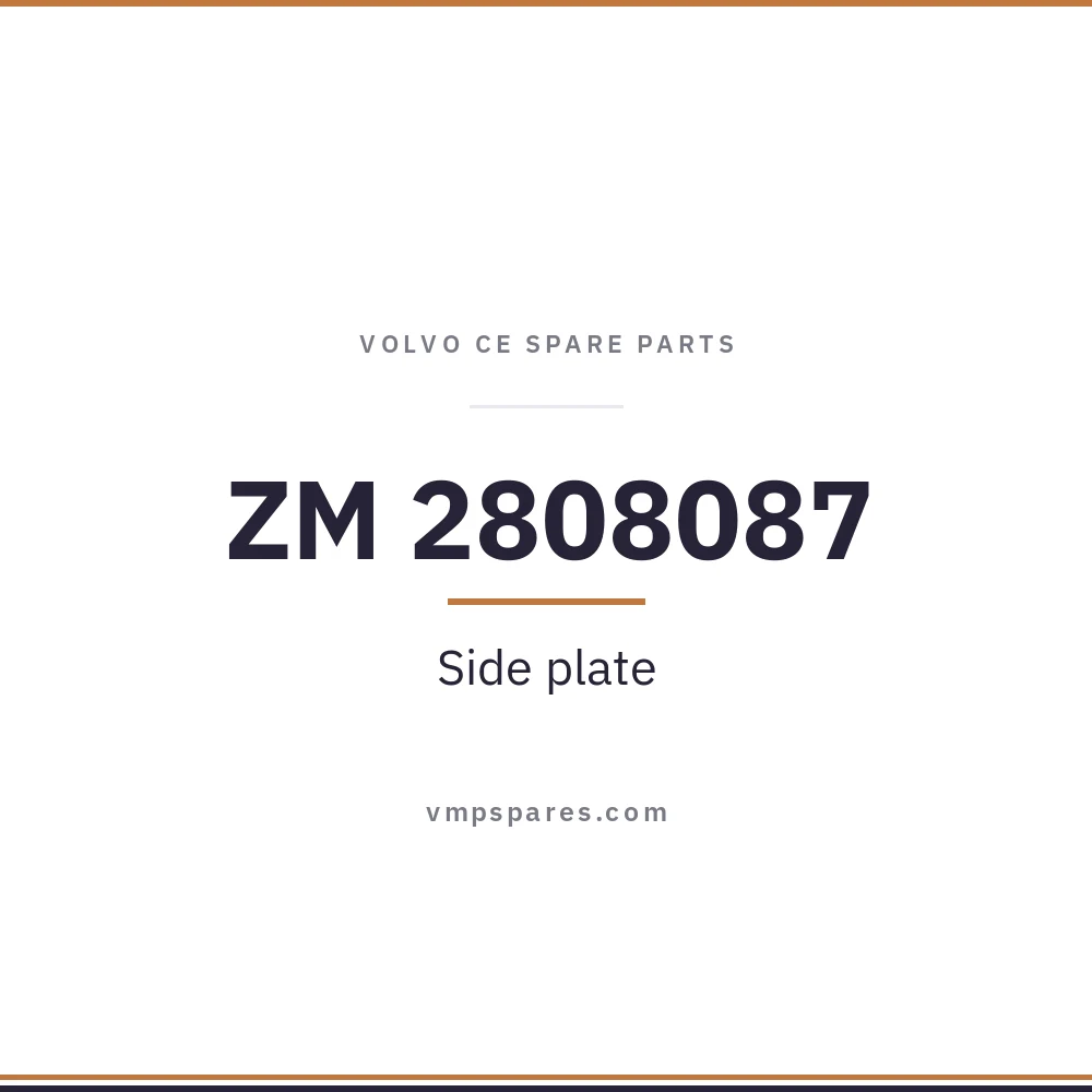 ZM 2808087 – Side plate