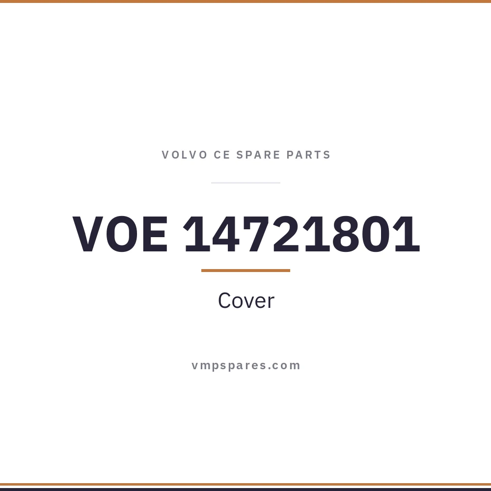 VOE 14721801 – Cover