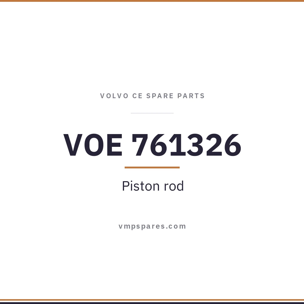 VOE 761326 – Piston rod