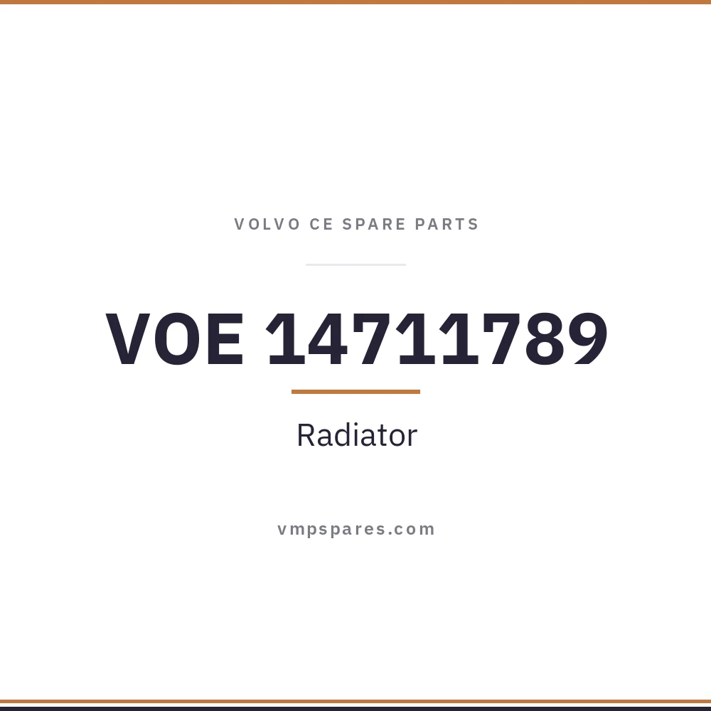 VOE 14711789 – Radiator
