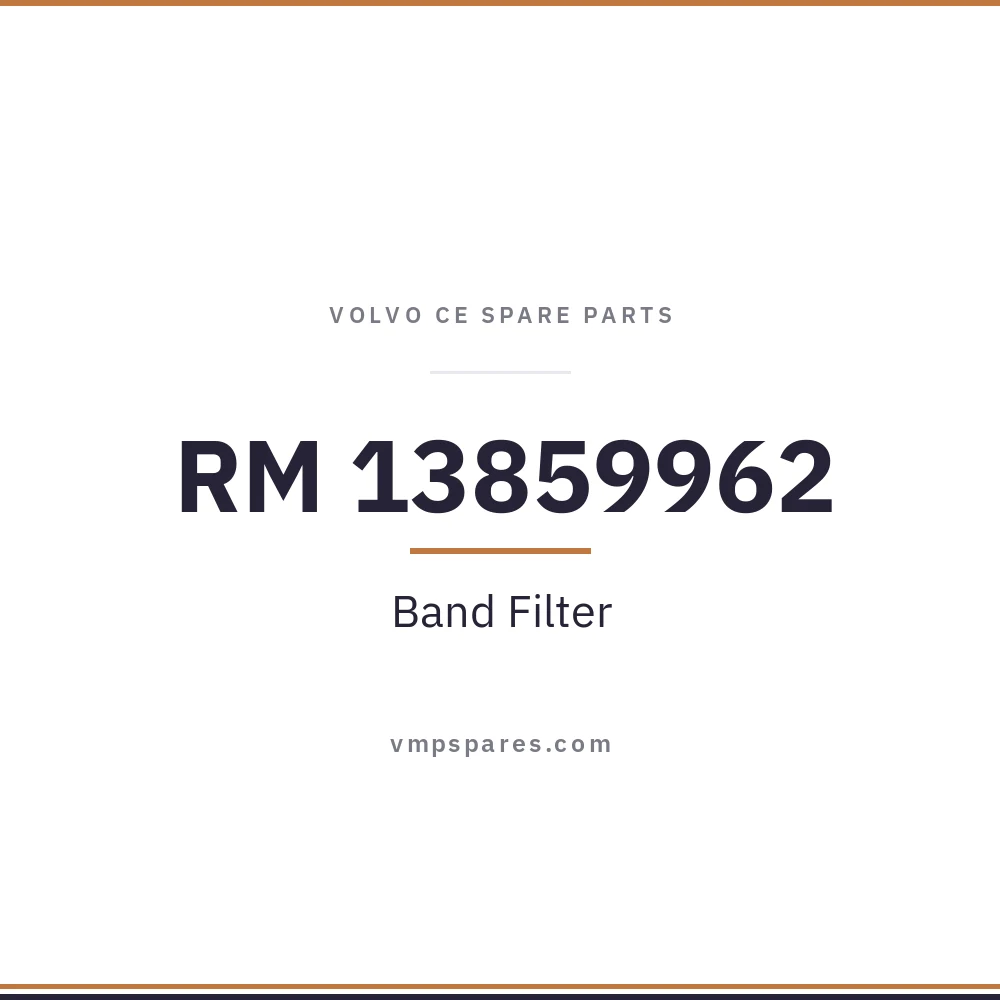 RM 13859962 – Band Filter