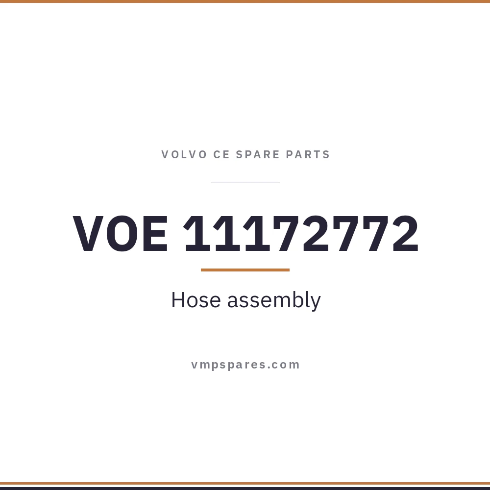 VOE 11172772 – Hose assembly