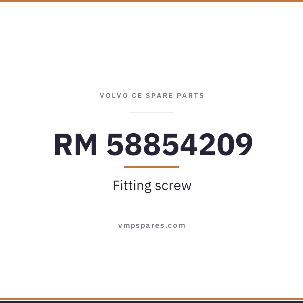 RM 58854209 – Fitting screw