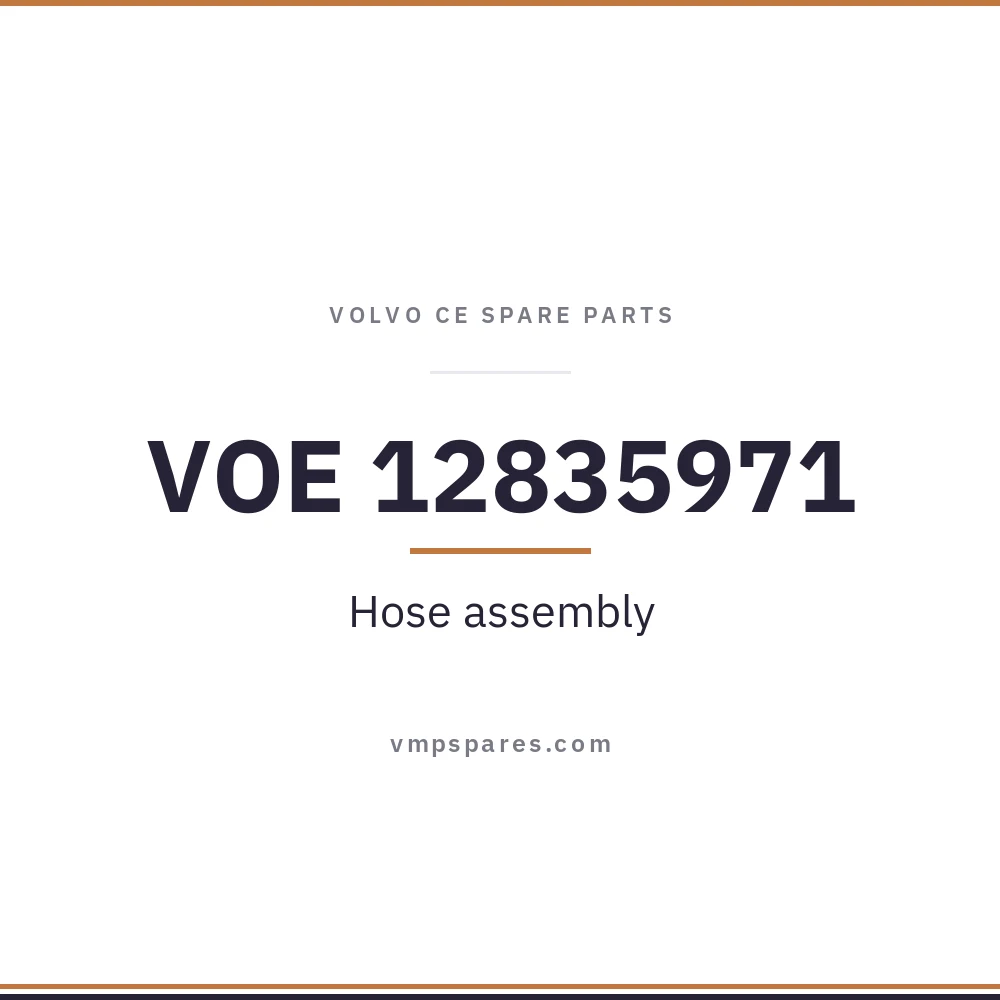 VOE 12835971 – Hose assembly