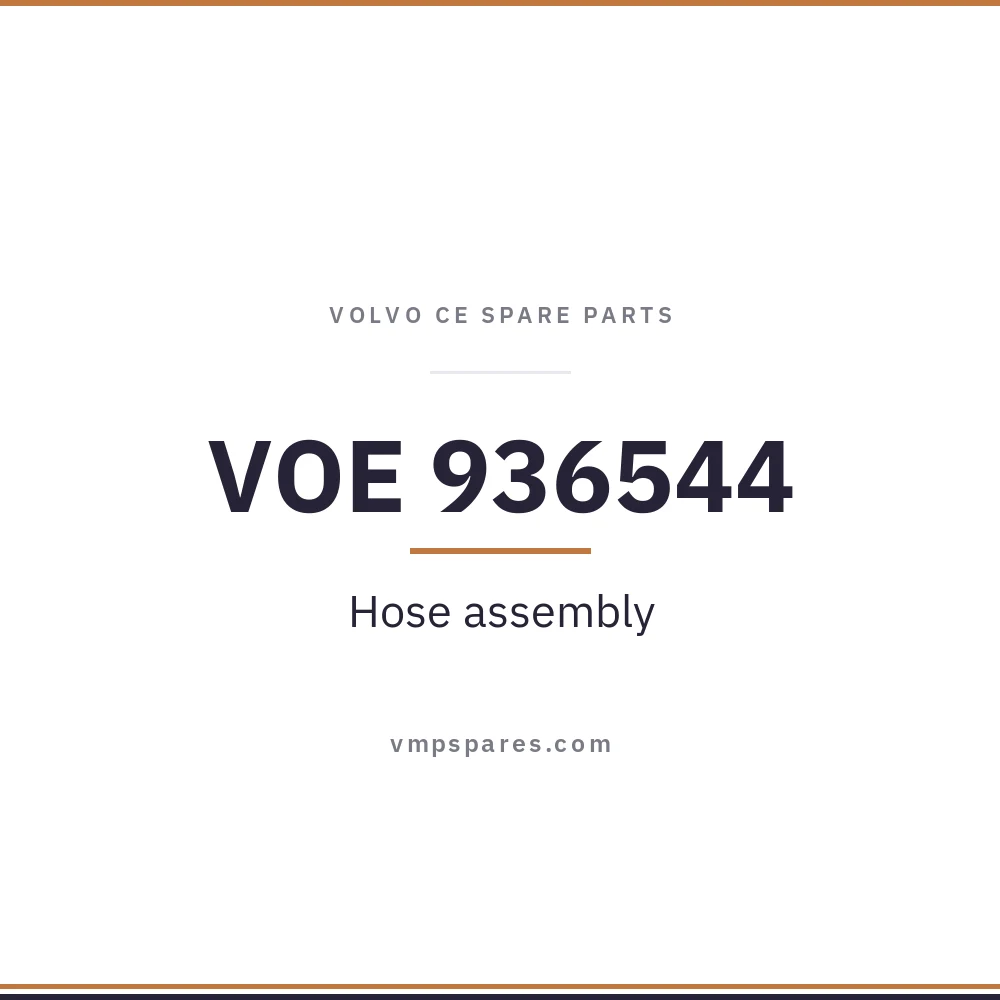 VOE 936544 – Hose assembly