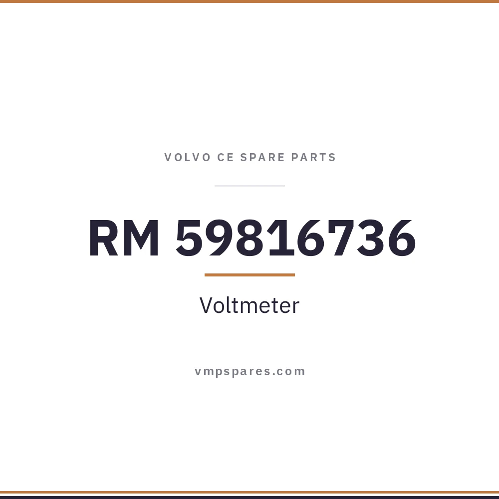 RM 59816736 – Voltmeter