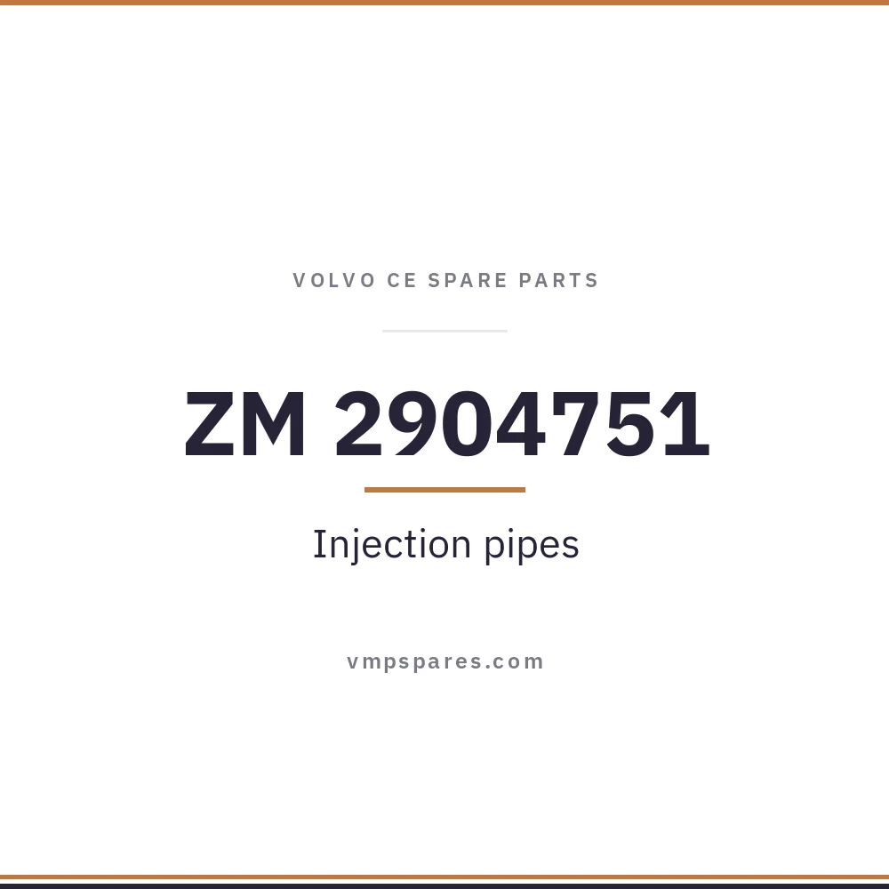 ZM 2904751 – Injection pipes