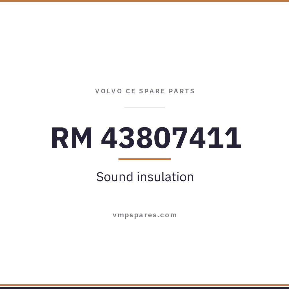 RM 43807411 – Sound insulation
