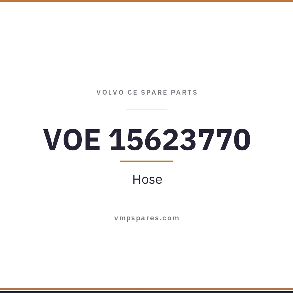 VOE 15623770 – Hose