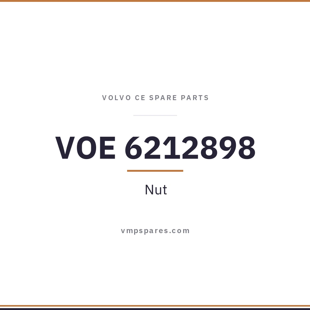 VOE 6212898 – Nut