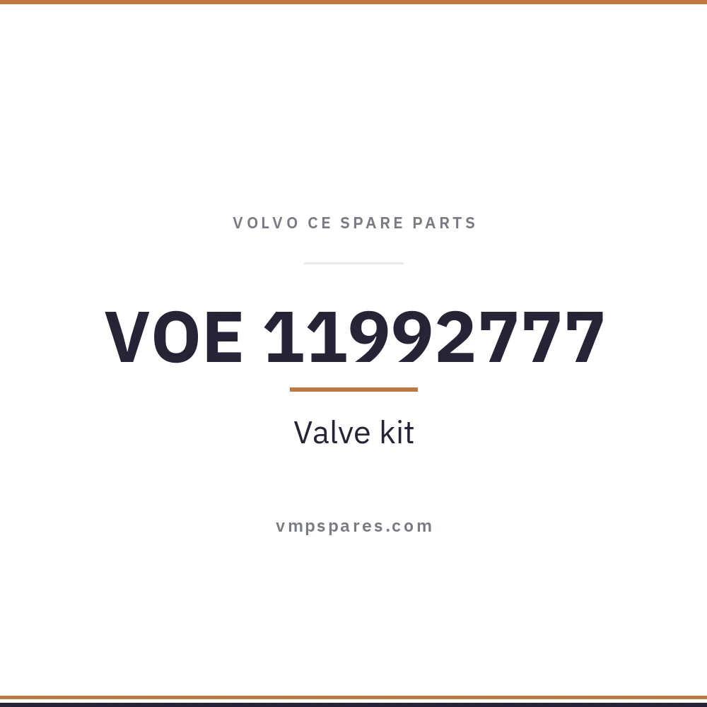 VOE 11992777 – Valve kit