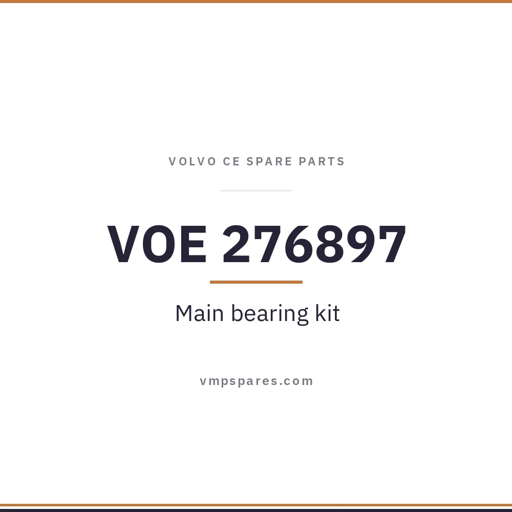 VOE 276897 – Main bearing kit