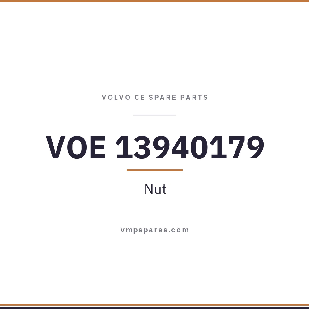 VOE 13940179 – Nut