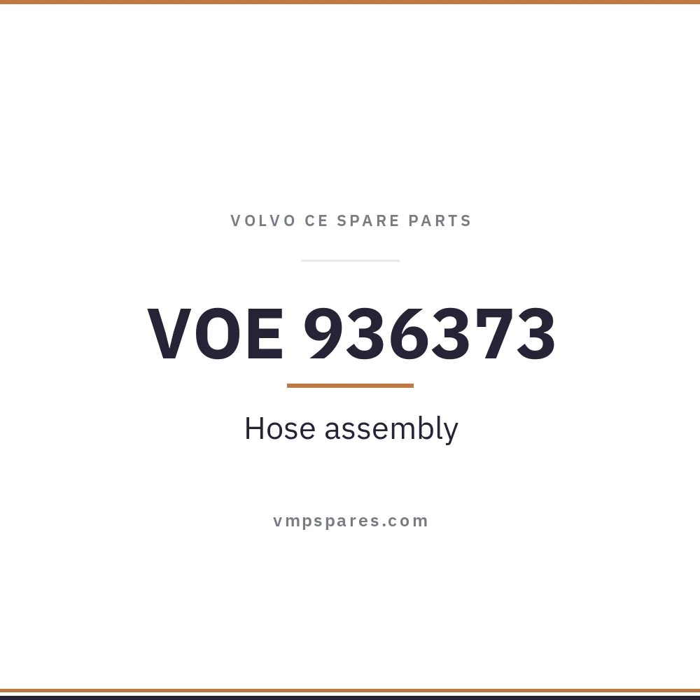 VOE 936373 – Hose assembly