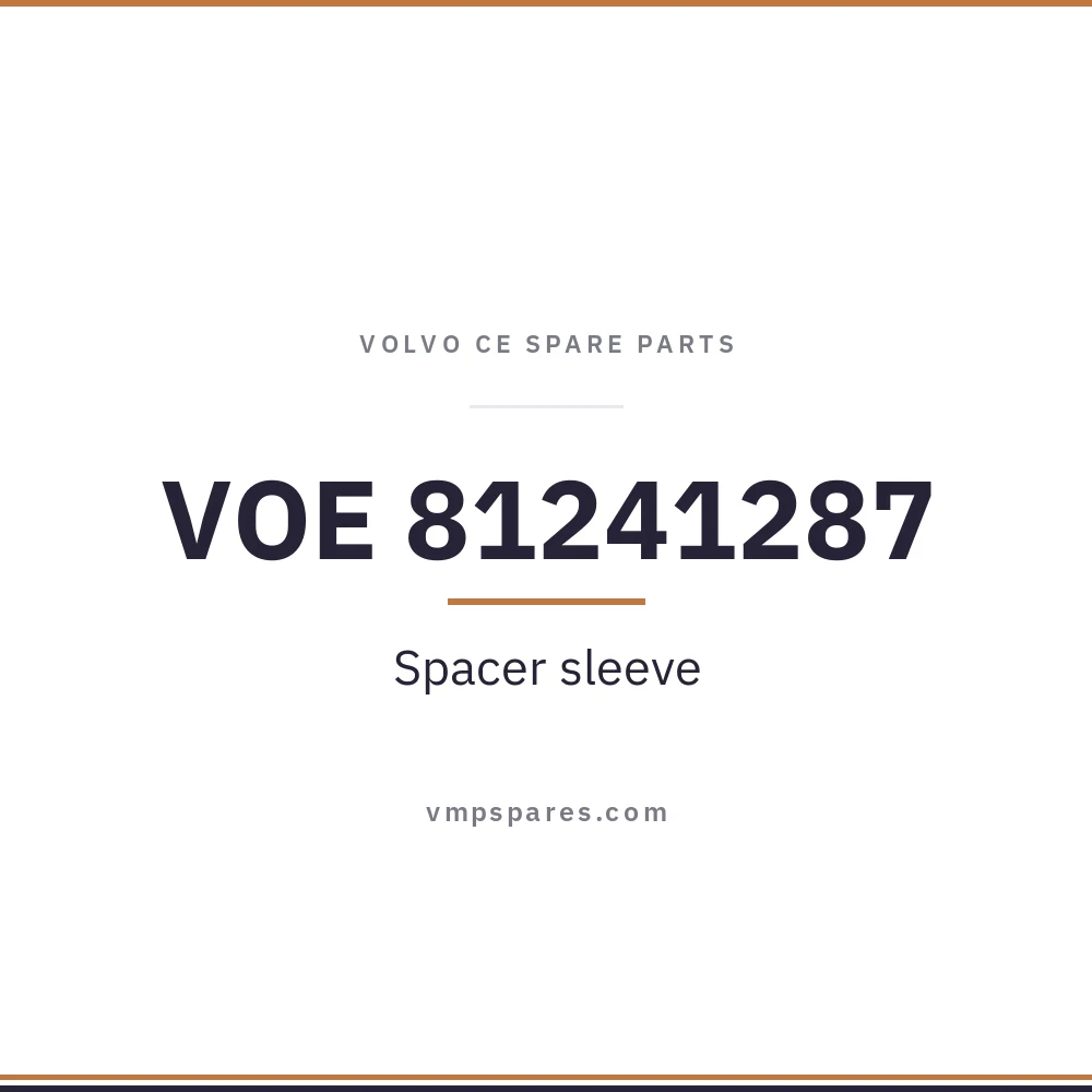 VOE 81241287 – Spacer sleeve