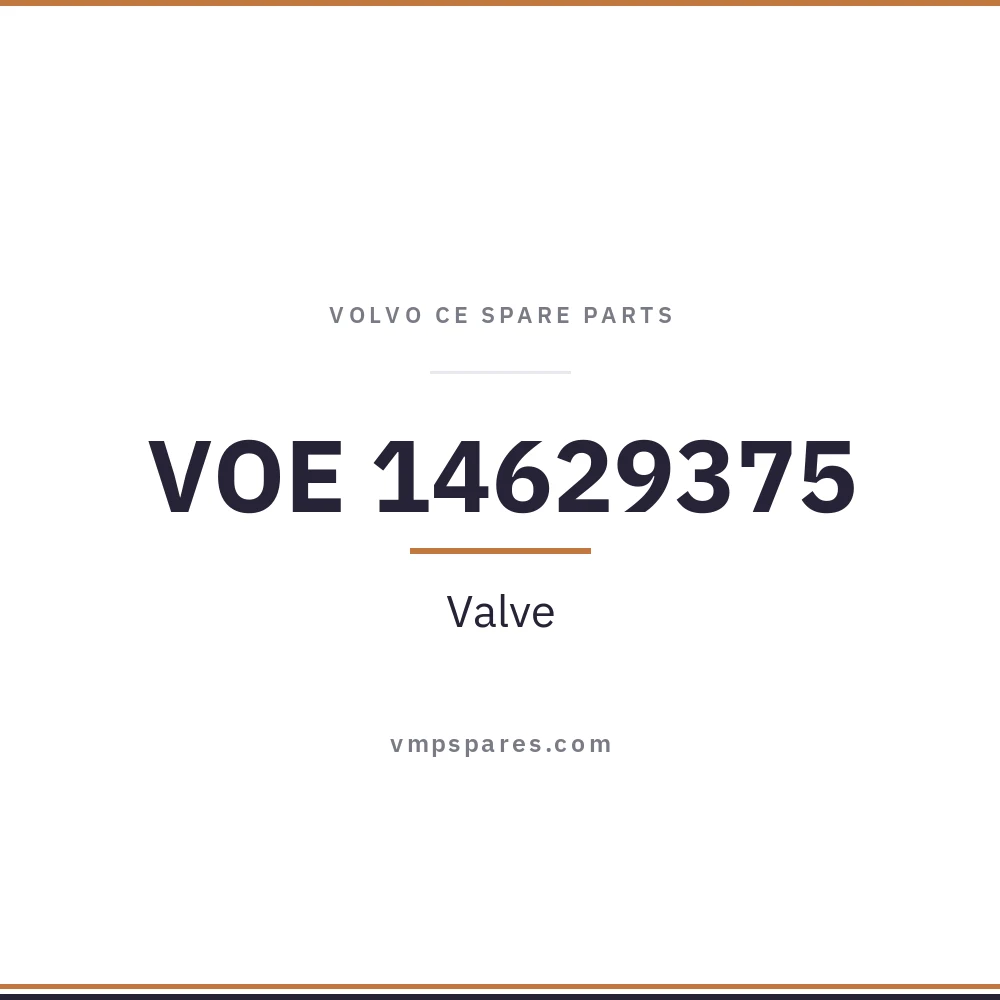 VOE 14629375 – Valve