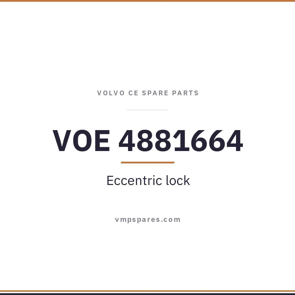 VOE 4881664 – Eccentric lock