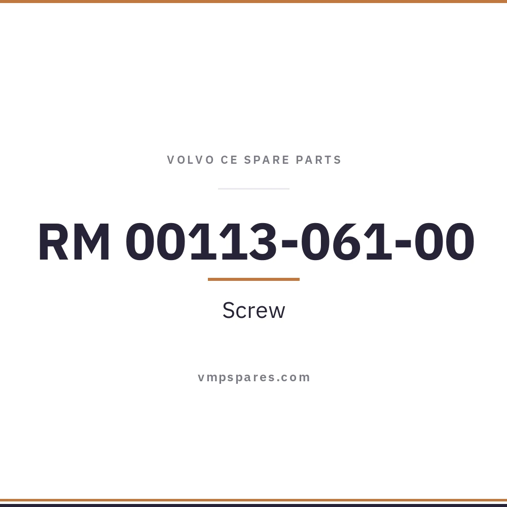 RM 00113-061-00 – Screw