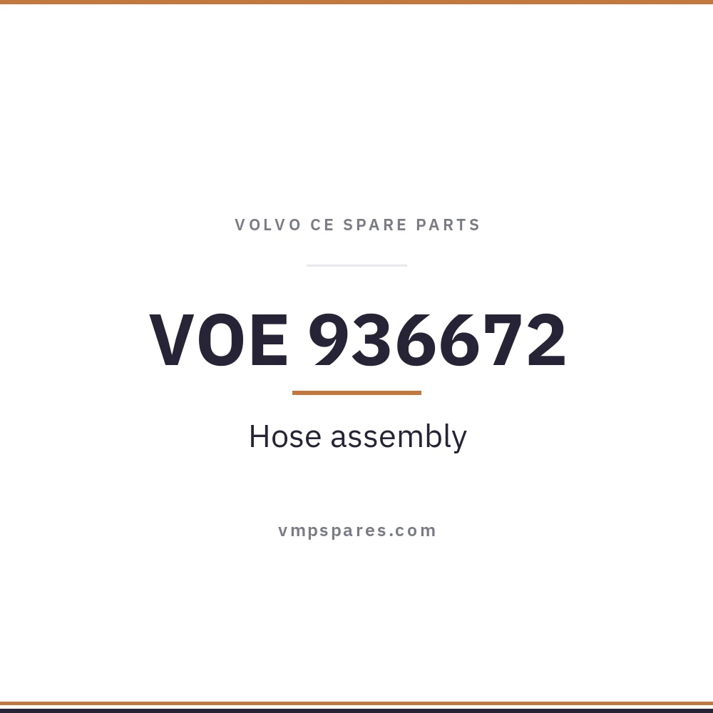 VOE 936672 – Hose assembly