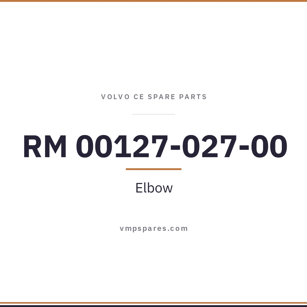 RM 00127-027-00 – Elbow