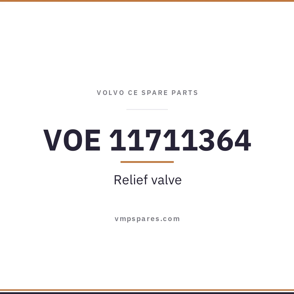 VOE 11711364 – Relief valve