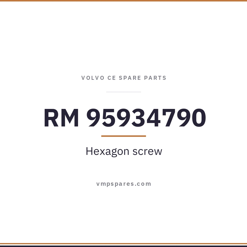 RM 95934790 – Hexagon screw