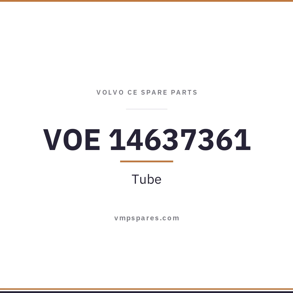 VOE 14637361 – Tube