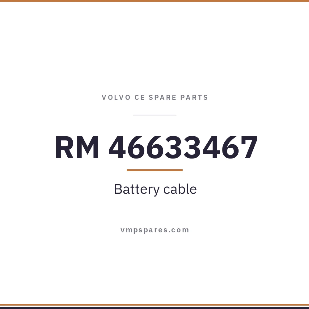 RM 46633467 – Battery cable