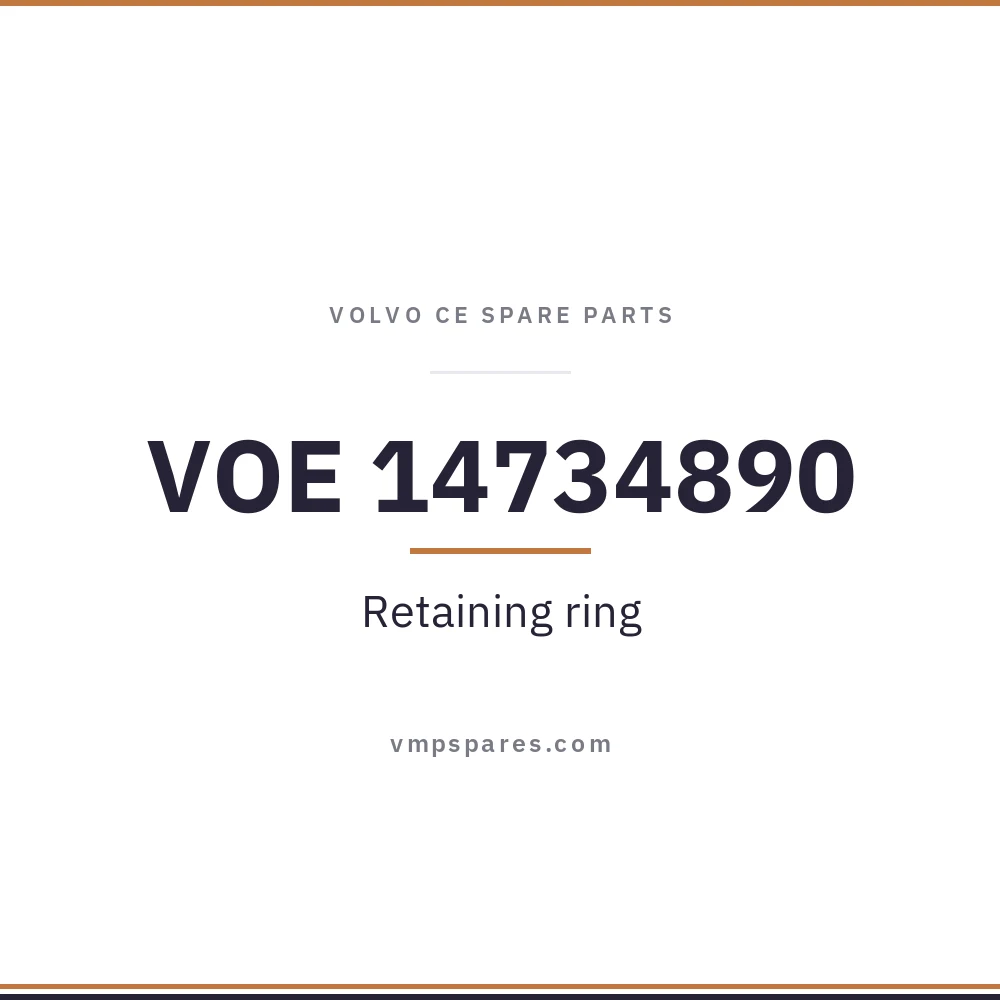 VOE 14734890 – Retaining ring