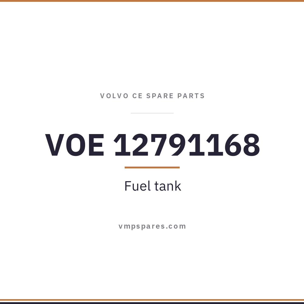 VOE 12791168 – Fuel tank