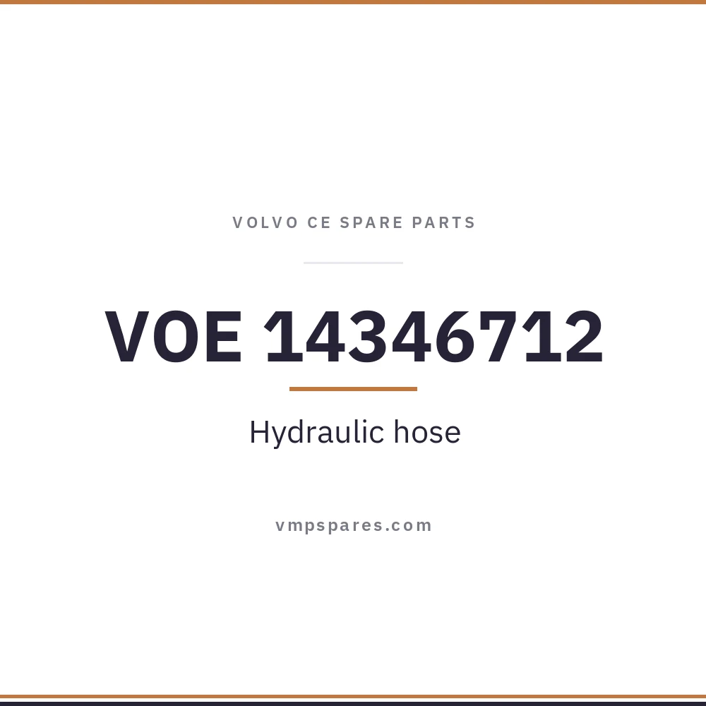 VOE 14346712 – Hydraulic hose