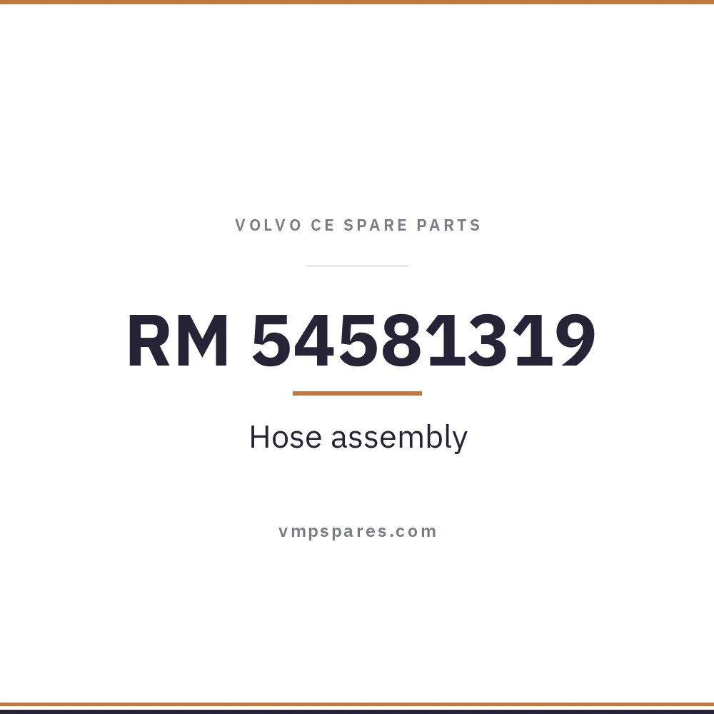 RM 54581319 – Hose assembly