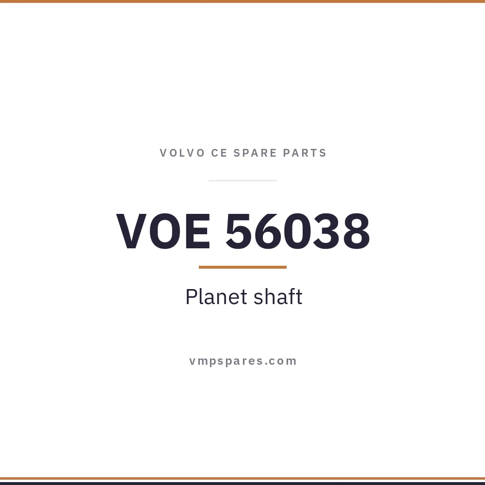 VOE 56038 – Planet shaft