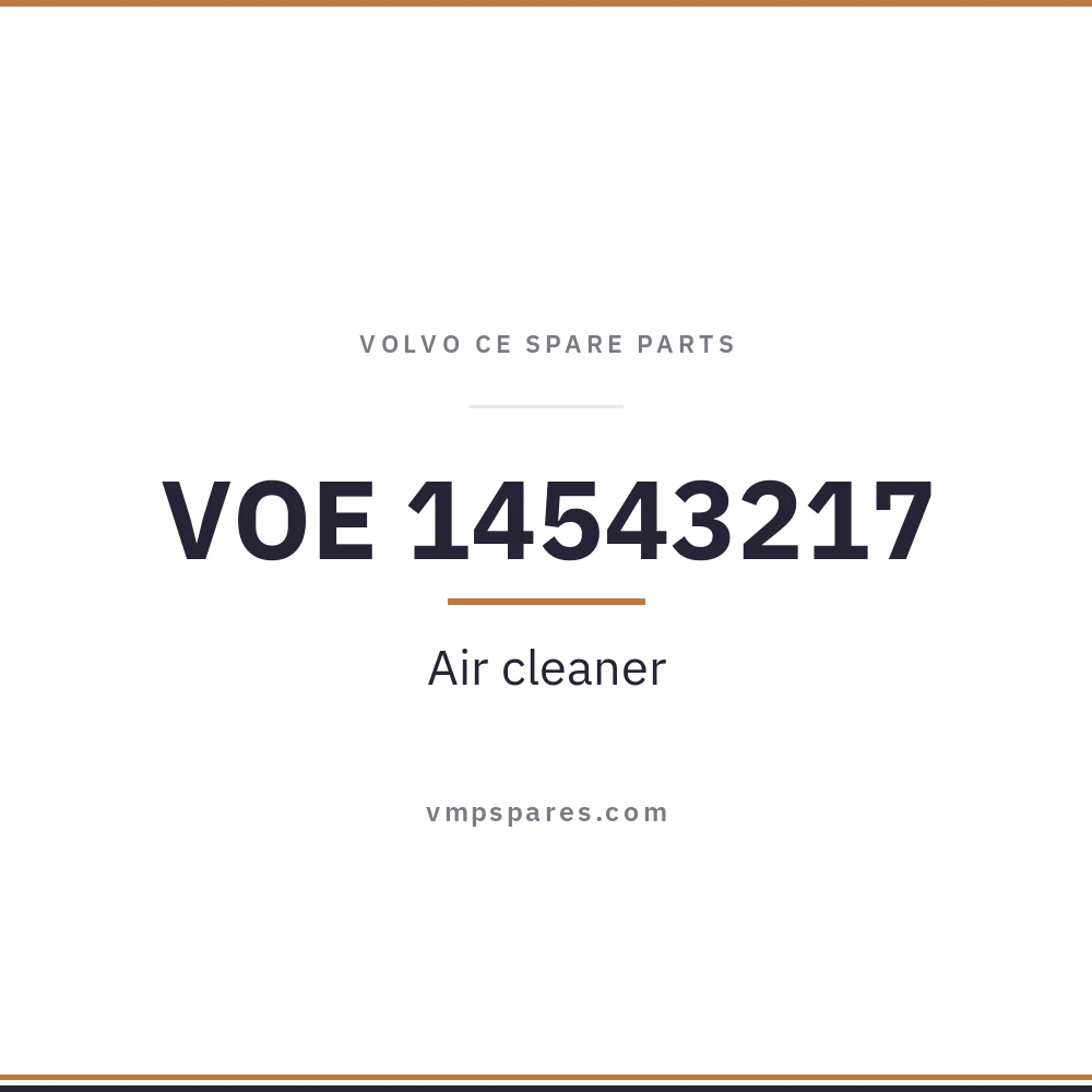 VOE 14543217 – Air cleaner