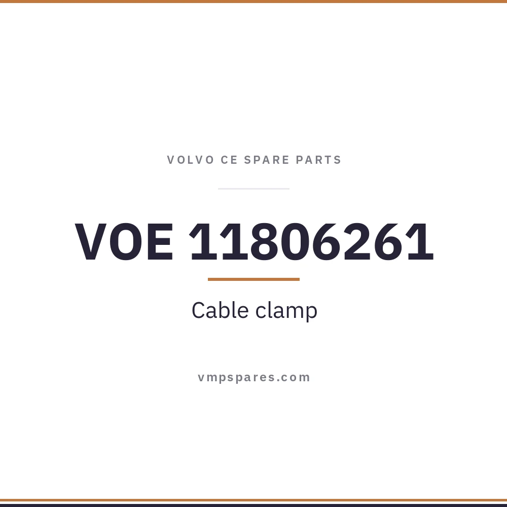 VOE 11806261 – Cable clamp