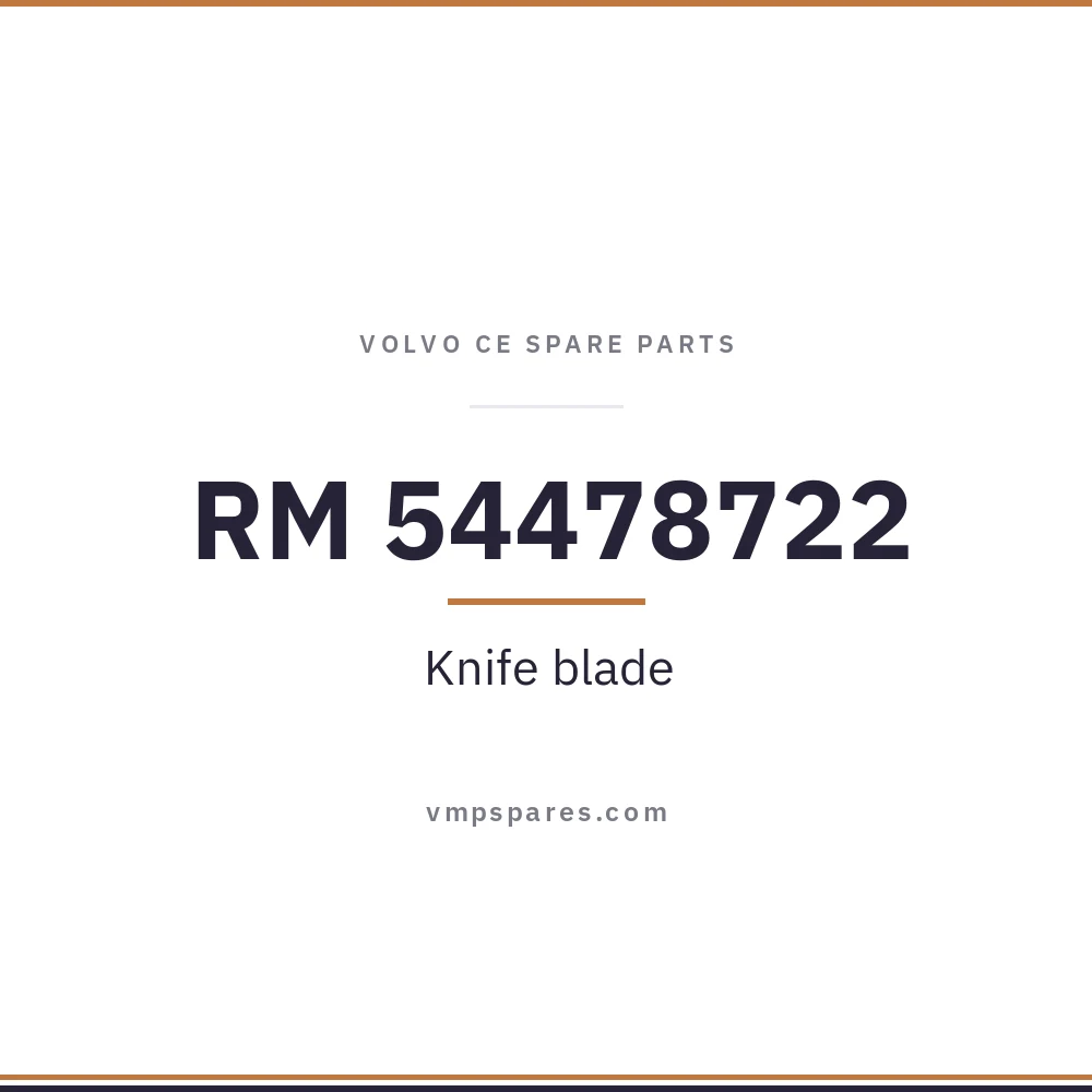 RM 54478722 – Knife blade
