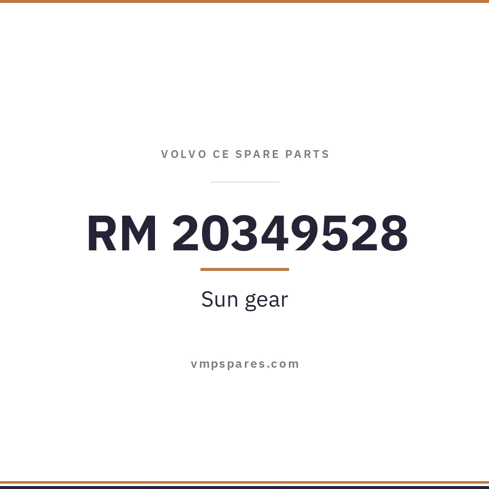 RM 20349528 – Sun gear