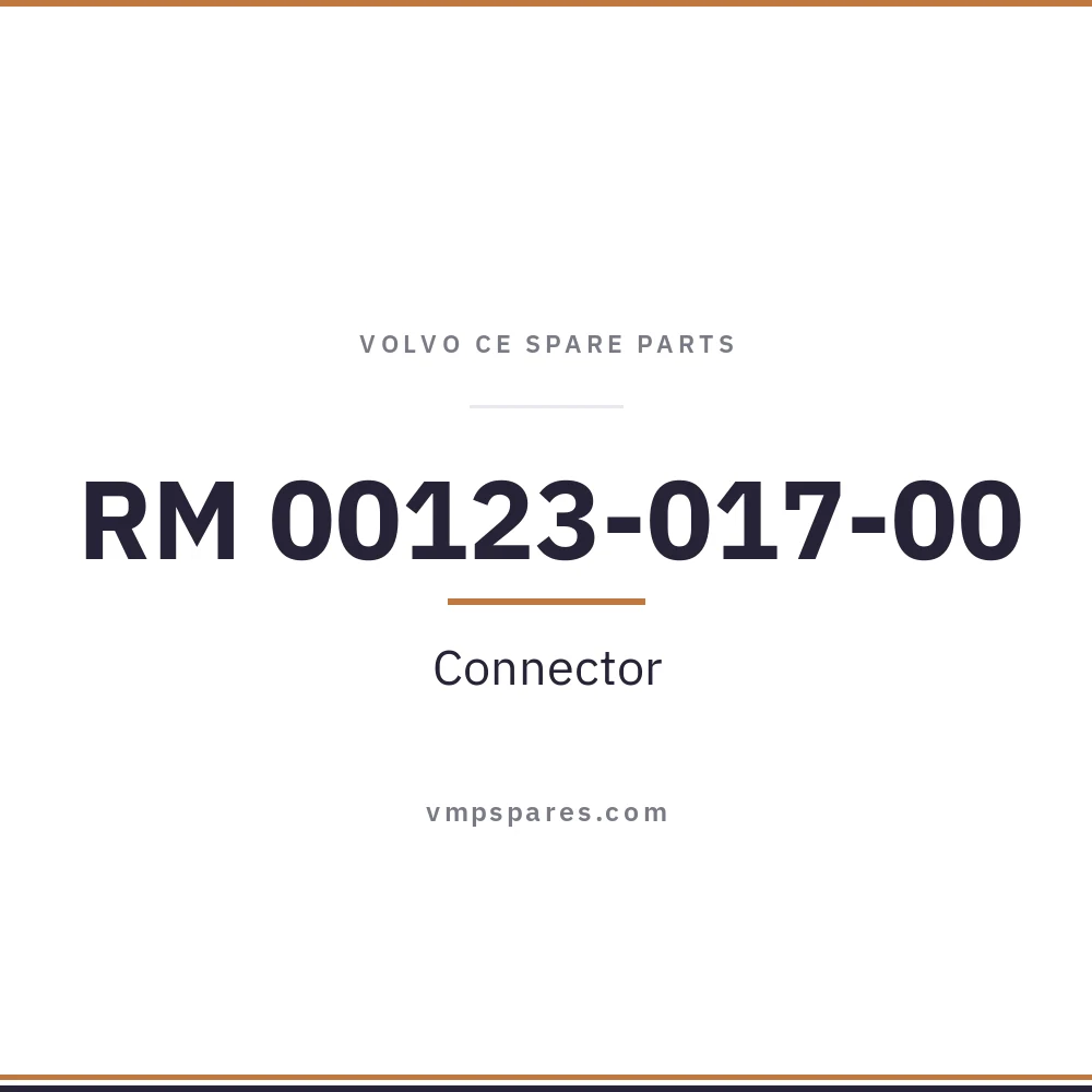 RM 00123-017-00 – Connector