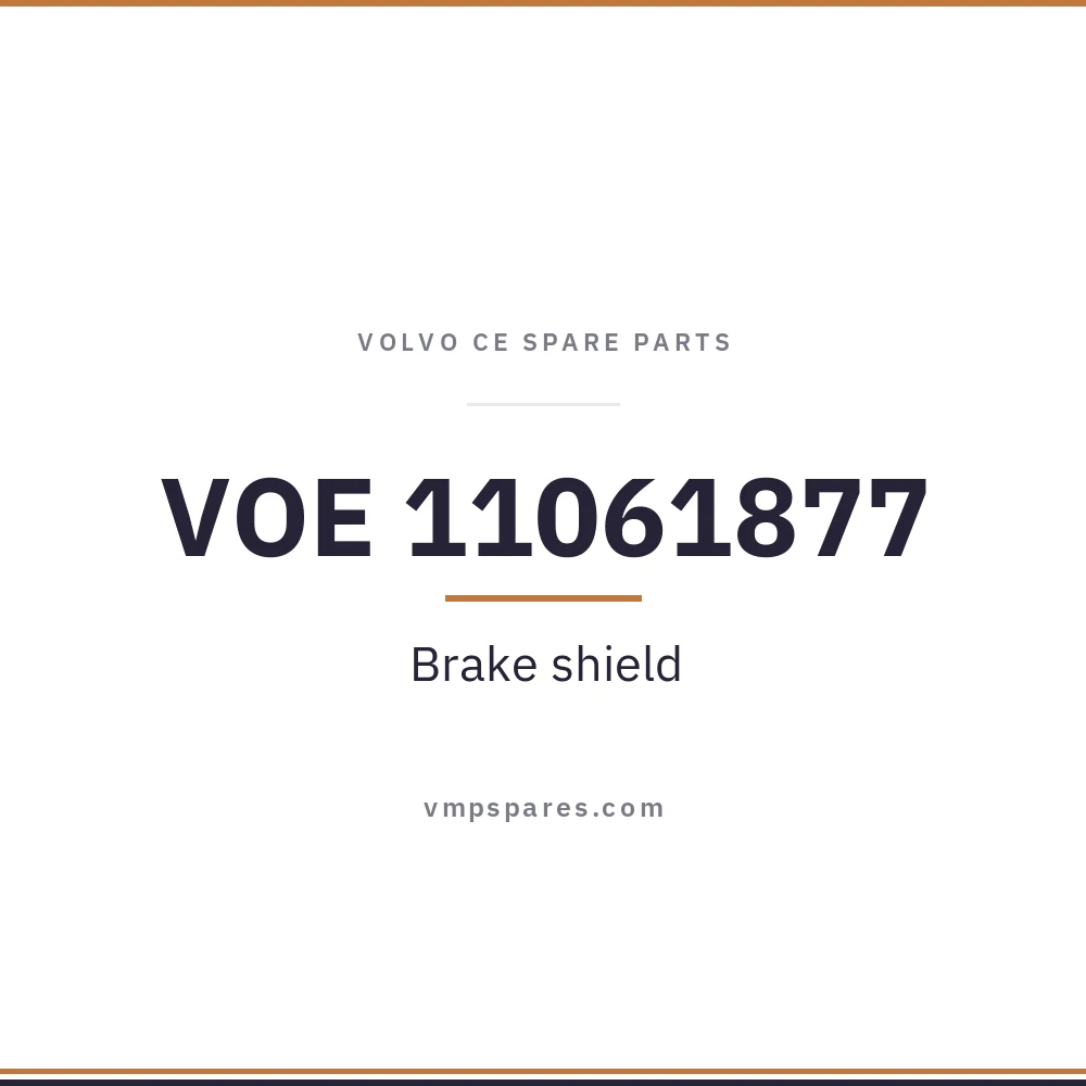 VOE 11061877 – Brake shield