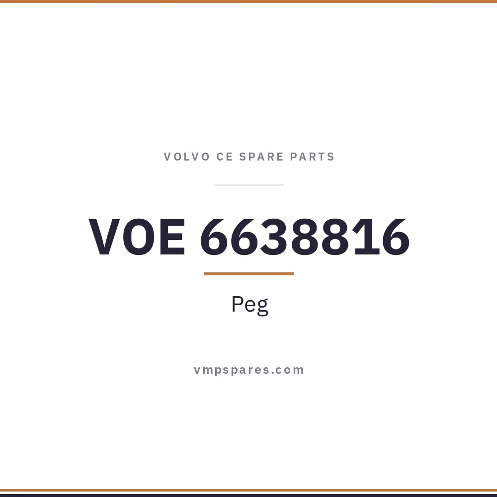 VOE 6638816 – Peg