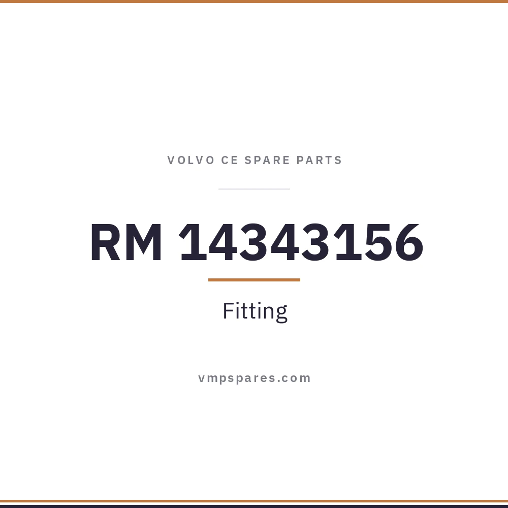 RM 14343156 – Fitting