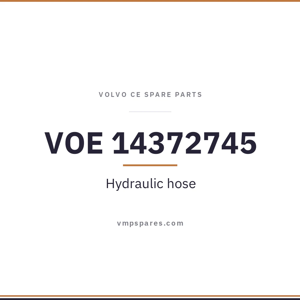 VOE 14372745 – Hydraulic hose