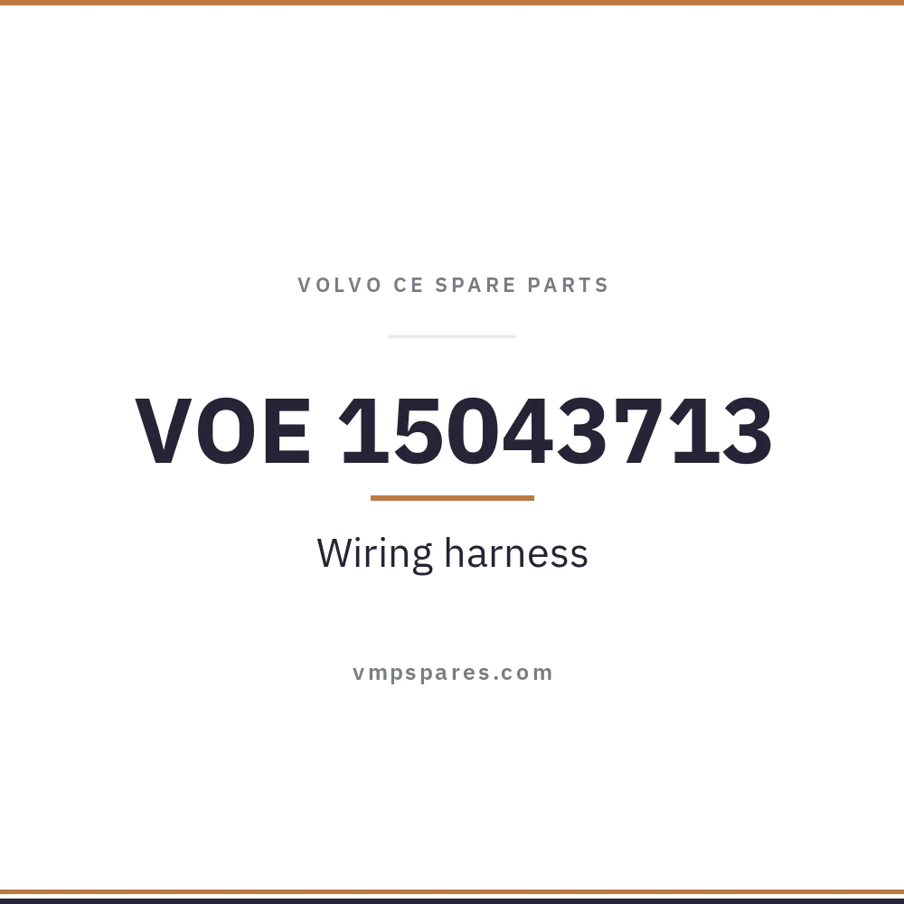 VOE 15043713 – Wiring harness