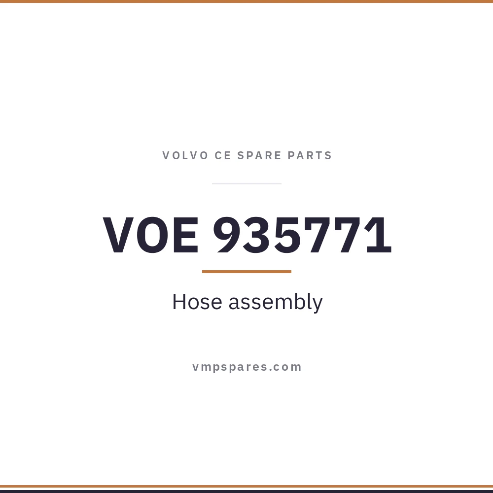 VOE 935771 – Hose assembly