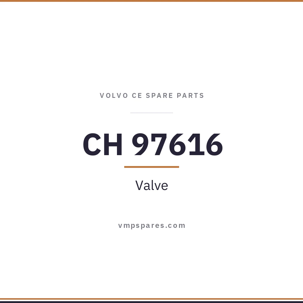 CH 97616 – Valve