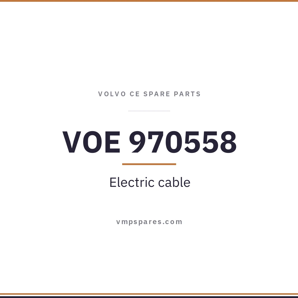 VOE 970558 – Electric cable