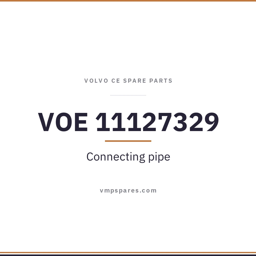 VOE 11127329 – Connecting pipe