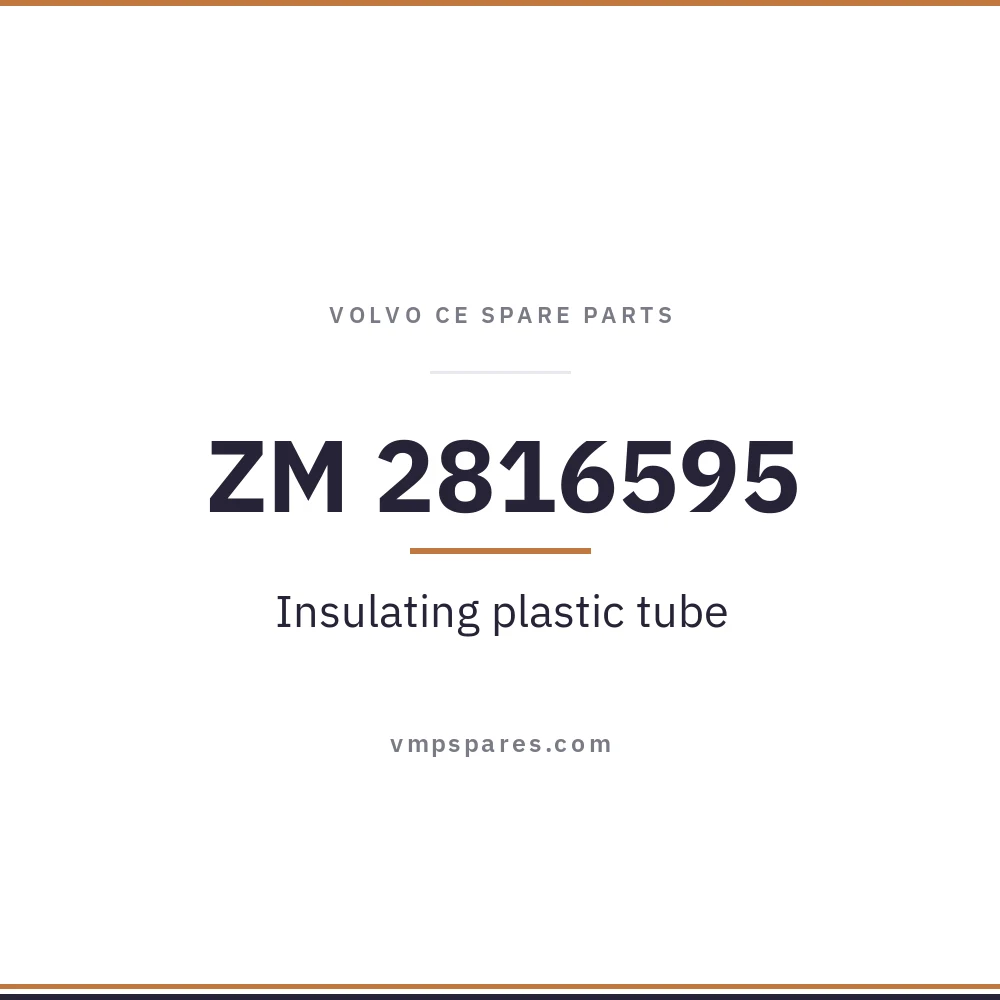 ZM 2816595 – Insulating plastic tube
