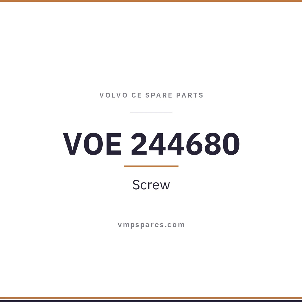 VOE 244680 – Screw