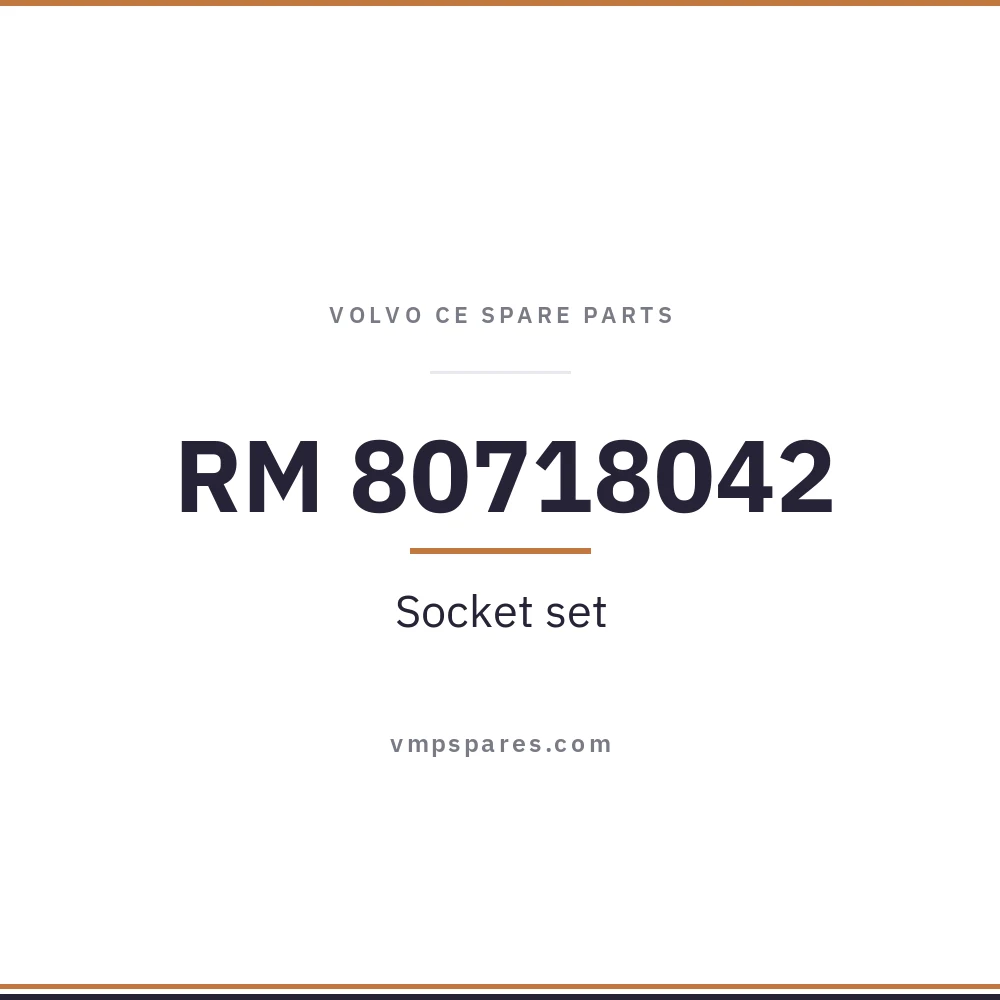 RM 80718042 – Socket set